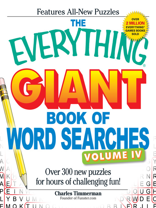 Cover image for Giant Book of Word Searches